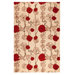 Vine Sand/Red Rug