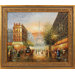 Paris Sunset Hand Painted Oil Canvas Art with Frame