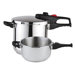 Practika Plus 3 Piece Stainless Steel Super Fast Pressure Cooker Set