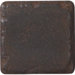 Heritage Metal 4" x 4" Tile Accent in Rust