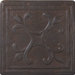 Heritage Sagebrush Deco Tile Accent in Rust