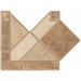 Midori Border Corner Tile Accent in Multi-color