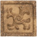 Ravenna 2" x 2" Insert Tile Accent in Noce