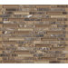 Mixed Up 12" x 12" Random Linear Mosaic Marble Accent Tile in Dakota