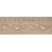 Resin Vine Listello Tile Accent in Travertine