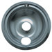 6" Small Drip Pan for GE Style B in Chrome