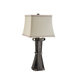 Rustic Metal Accent Lamp