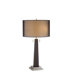 Tapered Wood Table Lamp