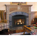 Wellington Flush Fireplace Mantel with Large Opening