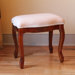 Vanity Stool with Cushioned Top