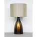 Nina Table Lamp with Pebble Shade in Bronze Burst and Blue