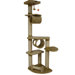 74" Classic Cat Tree in Dark Beige