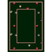 Design Center Billiards Emerald Novelty Rug