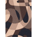 Modern Times Element Dark Brown Rug