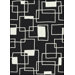 Black & White Offbeat Black Box Rug