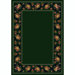 Design Center Floral Lace Emerald Rug