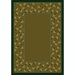 Design Center Rambling Rose Tobacco Rug