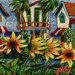 Don Sawyer The Canal Tropical Novelty Rug