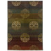 Odyssey Green/Red Multi Rug