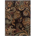 Palermo Black/Green Rug