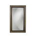 Texan Full Length Mirror in Silver Leaf
