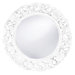 Glendale Round Wall Mirror in White