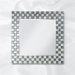 Michael Wall Mirror in Checkerboard Mirror Frame