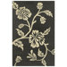 Pandora Charcoal Floral Rug