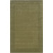 Platoon Green Solid Rug