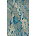 Highland Gray/Blue Abstract Rug
