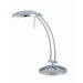 Modern Adjustable Desk Lamp in Chrome