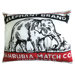 Match Co 20" x 26" Sham in Red / Black