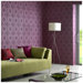 Vogue Plum Wallpaper by Superfresco