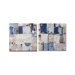 Beach Town  Printed Canvas Art - 16" X 32" (Set of 2)