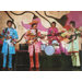 Beatles-Fab 4 Walls 13 Printed Canvas Art - 40" X 28"
