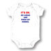 Pinch My Cheeks Baby Romper