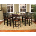 Rosetta 7 Piece Counter Height Dining Set