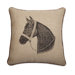 Horse 18" x 18" Pillow in Java