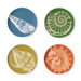 Sea Life Coaster Dish (Set of 4)
