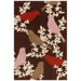 Tufted Pile Chocolate/Persimmon Goldfinch Rug