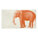 Elephant Cotton Voile Scarf in Alcazar