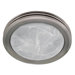 Saturn Brushed Nickel Bathroom Fan