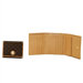 Signature Tri-Fold Wallet in Brown