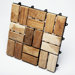 Le Click Flex Teak Interlocking Decking Tiles (Box of 10)