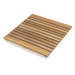 Le Spa Square Teak Shower Mat