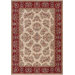 Inspired Design Alyssa Beige/Red Rug