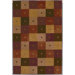 Modern Elements Checkmate Red Multi Rug