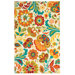 Al Fresco Beige Floral Rug
