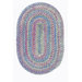 Botanical Isle Oasis Blue Multi Rug