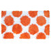 Polkamania Orange/White Kids Rug